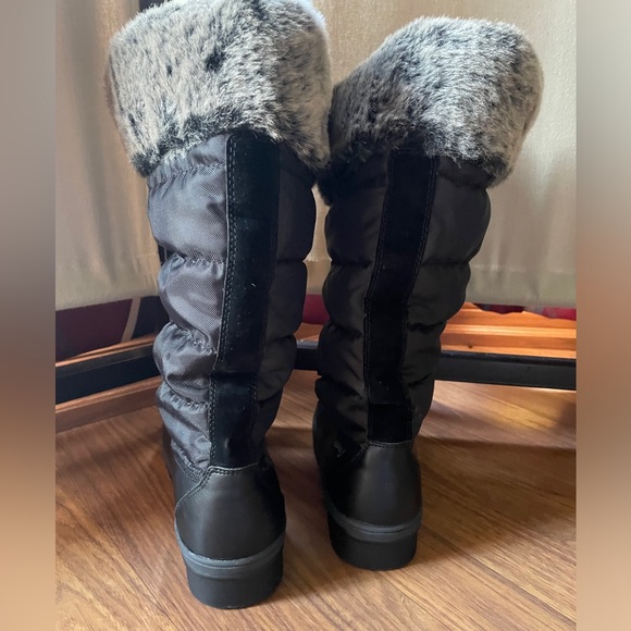 💕⬇️ $29.00 💕⬇️Aquatherm Black warm winter boots insulated with thinsulate size 6 - Picture 7 of 13